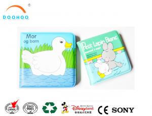 Quality PEVA Waterproof Custom Lenticular Printing Baby Bath Book Recyclable for sale