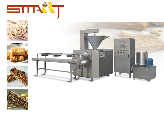Quality Stainless Steel Protein Bar Making Machine PLC And Touch Screen Controlled for sale