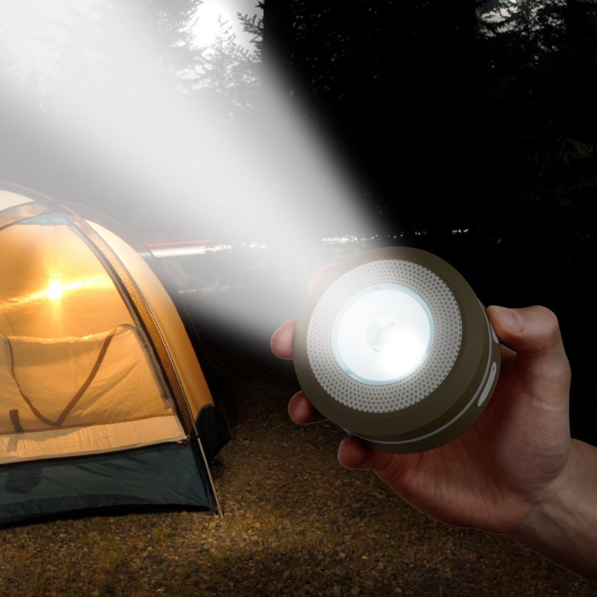 Buy cheap Dynamo Crank Telescopic Camping Lantern from wholesalers