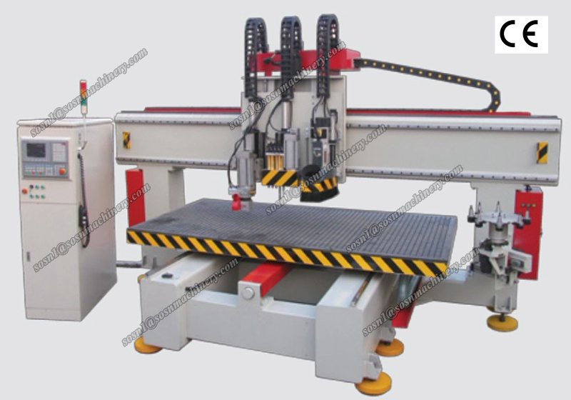 Quality CNC Router woodworking center SS1325/Table moving CNC Woodworking Router for Furniture for sale