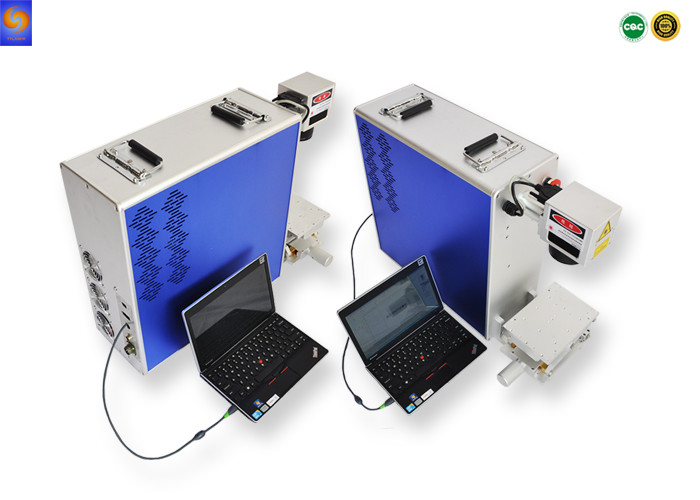 50W Customized Portable Laser Marking Machine 20-100KHz Easy Installation