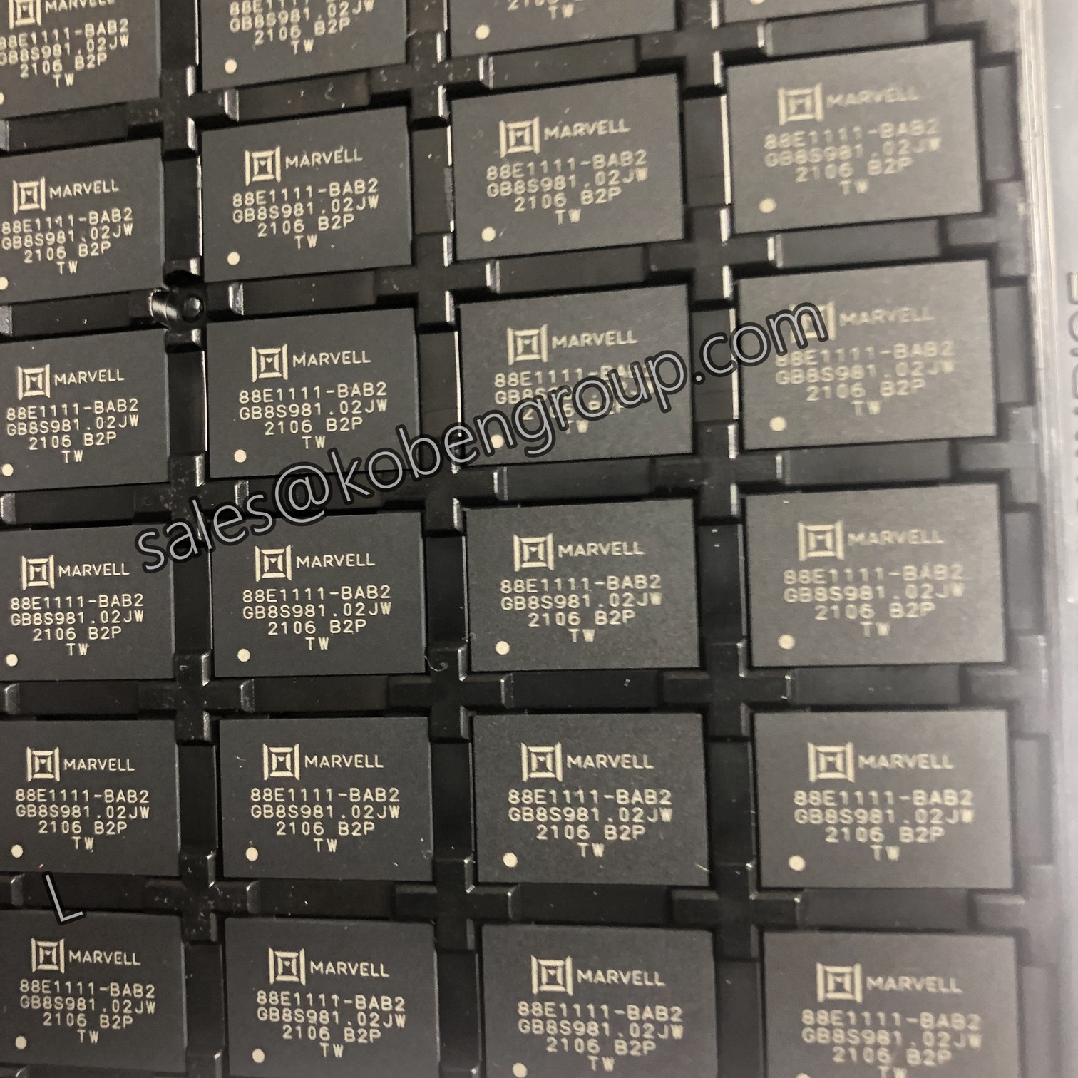 Quality 88E1111-B2-BAB2C000 Quad Gigabit Ethernet Transceiver Integrated Circuit IC Chip for sale