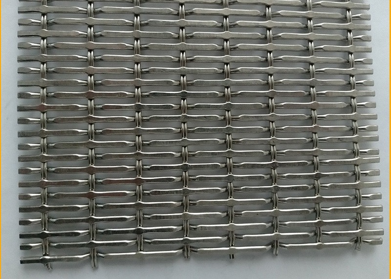 Quality Flat-Wire Decorative Mesh Colorado Stainless Steel 304 36" X 48" for sale