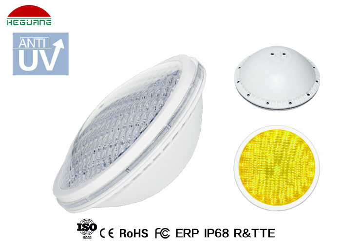 Warm White Par56 LED Swimming Pool Lights 18W 177x95mm Anti UV PC Cover Material