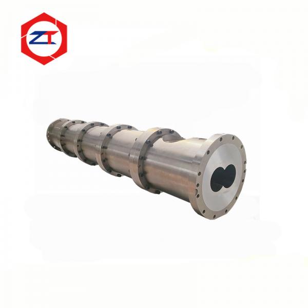 Buy 128mm Round Building Screw Barrels For Twin Screw Extruder Parts 106mm Center Distance at wholesale prices