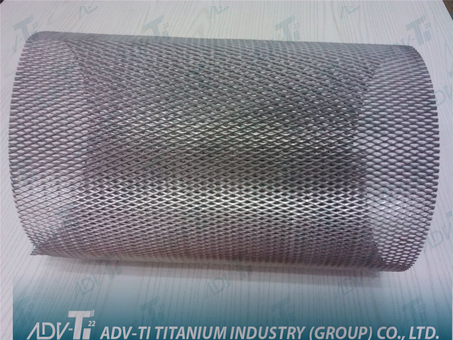 Quality Titanium Expanded Mesh Diamond Mesh Opening 16 x 8mm With MeshThickness 2mm for sale