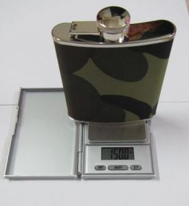 Quality stainless steel hip flask 60z for sale
