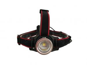 Quality 4xAA Battery Powered Focusing Headlamp OEM Brightest Zoomable Headlight for sale