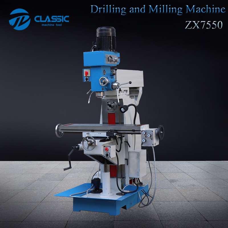 Small milling machine ZX50C milling drilling machine direct sales