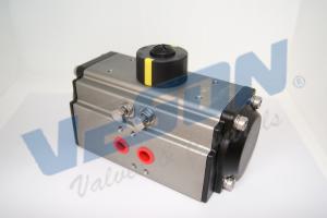 Quality Aluminum Alloy Pneumatic Air Actuator , Double Acting Actuator Ptfe Coated for sale
