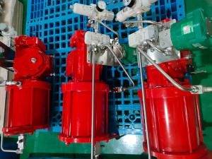 Quality Offshore Onshore Cast Iron Pneumatic Rotary Actuator Anti Corrosion for sale