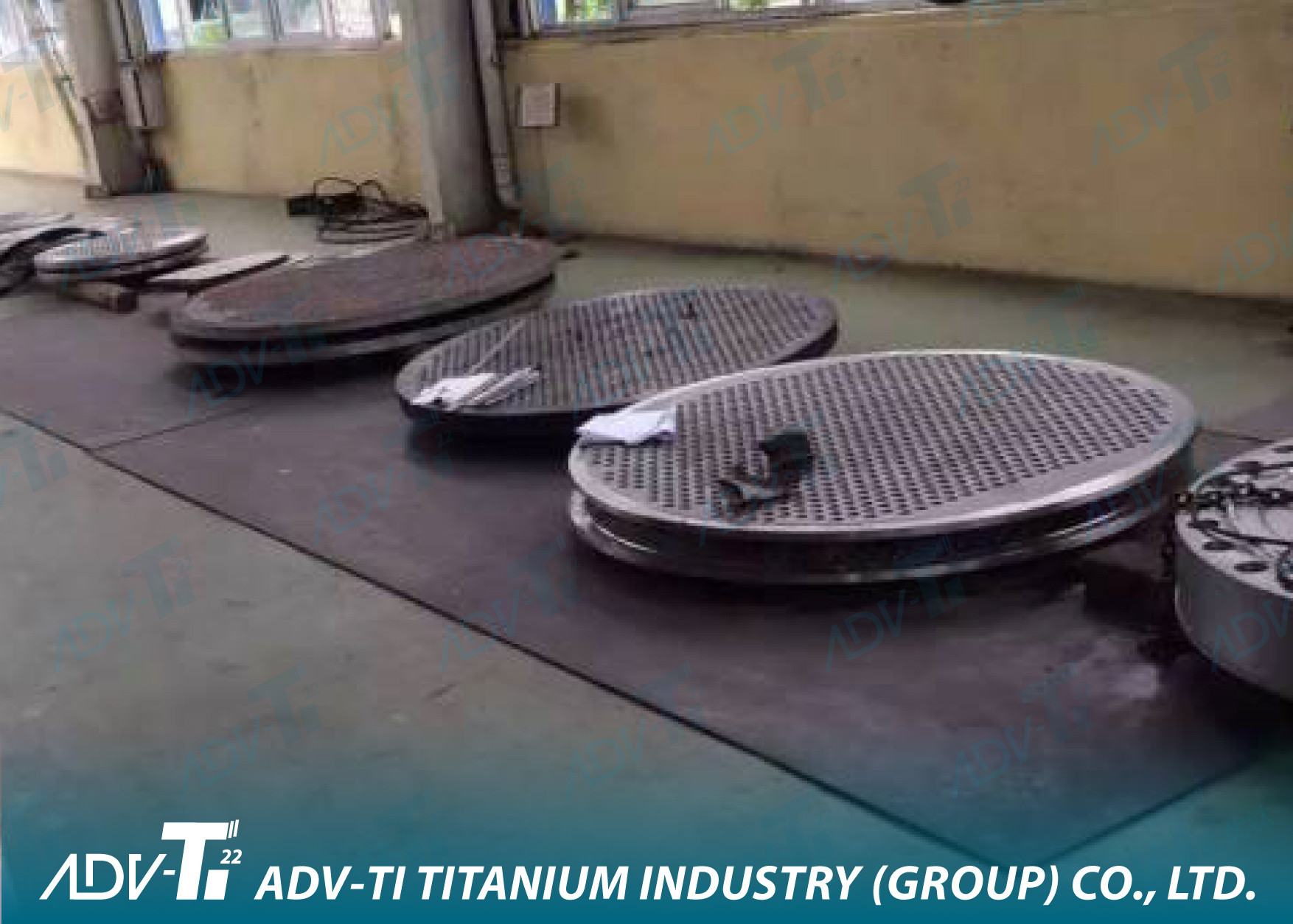 Quality ASTM B265 CNC Titanium Metal Sheets For Tube Type Heat Exchanger for sale