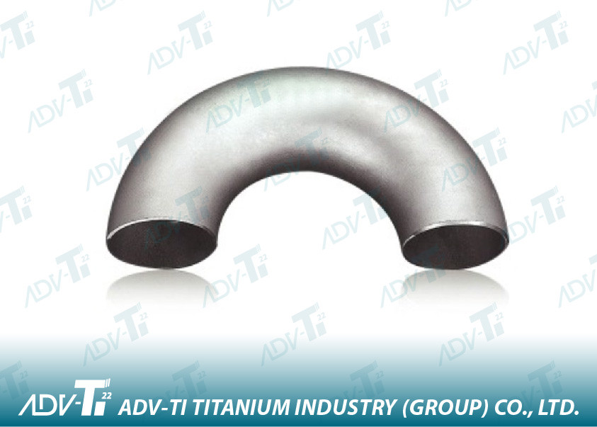Quality Commercial Pure Titanium Pipe Fittings Acc.ASME B16.9 Long Radius Returns for sale