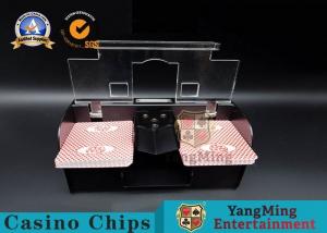 Quality Casino Exclusive Deluxe Automatic 2 Deck Playing Card Shuffler Double Deluxe for sale