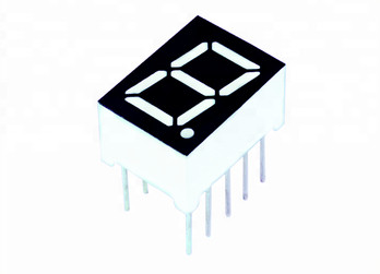 Quality Red Single Digit Common Anode 7 Segment Display 0.39 Inch 35pF Capacitance for sale