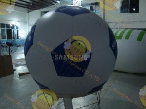 Quality Inflatable Advertising Sport Balloons Large Football Shape for Outdoor Events for sale