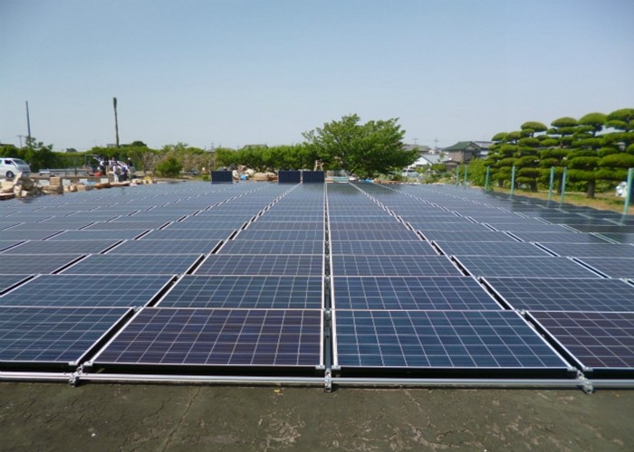 Quality Flat Roof Anodized Ballasted Solar Mounting Systems for sale