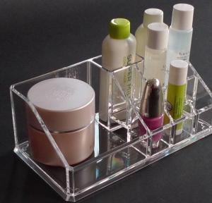 Quality clear Cosmetic Box Acrylic Organizer With Beautiful Shape for sale