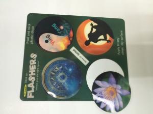 Quality Morph Effct 3D 0.45MM PP Lenticular custom 3d stickers With Offset Printing For Kids for sale