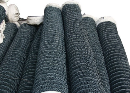 Quality Low Price Double Barbed Selvage Pvc Coated Chain Link Fence Weight For Construction Materials for sale