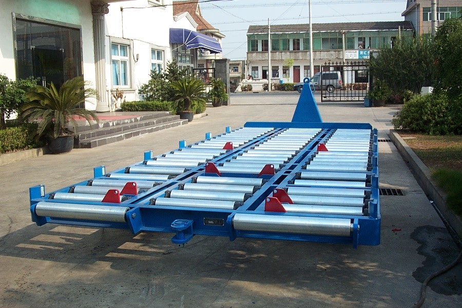 Quality Standard Channel Steel Airport Pallet Dolly 6692 x 2726 mm CE Approved for sale