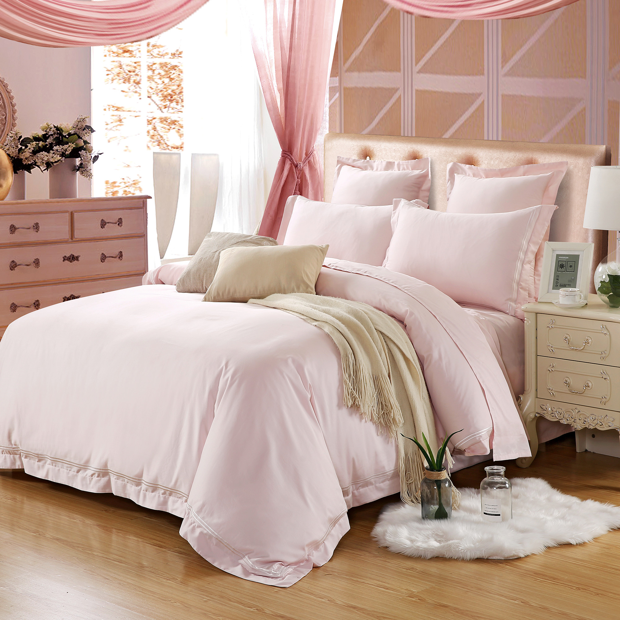 Quality High Density Home Textile Products 100 Cotton Bedding Sets SGS Approval for sale