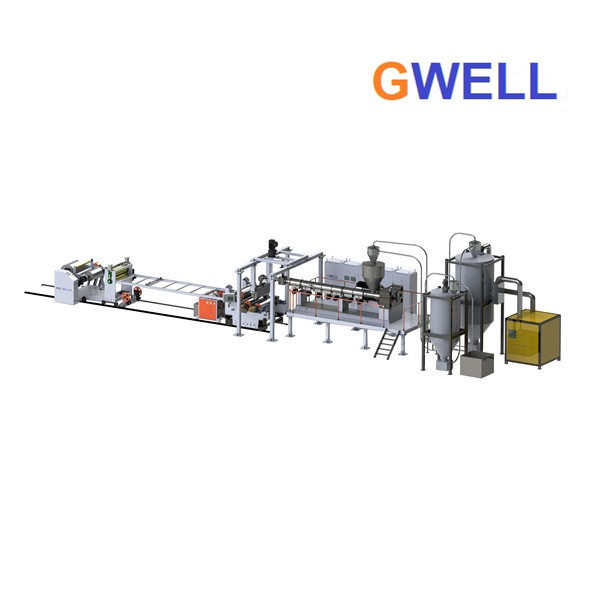 Quality PET Three Layers GAG Sheet Extrusion Line PET Sheet Production Machine for sale