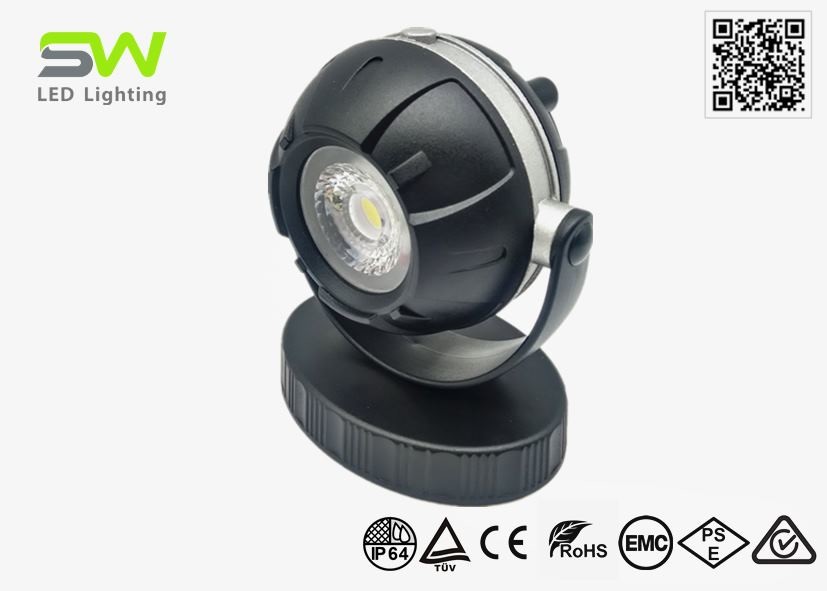 Quality 10W COB 900 Lumen Rechargeable Inspection Light for sale