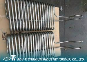 Quality Customized GR1 Titanium Heat Exchanger Tube / Pipe Coaxial Type for sale