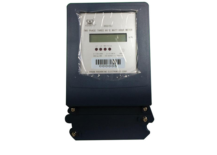 China 2*120 / 208V 2 Phase Electric Meter , Anti Tamper Digital KWH Meter For Home Use on sale