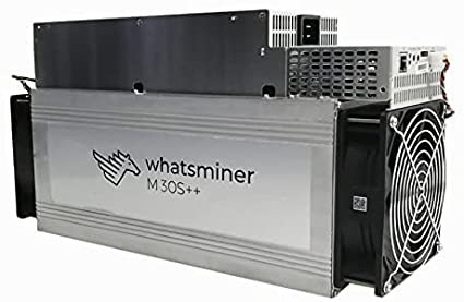 Quality Asic Miner M30S++ 104TH/S 3328W BTC/bCH Microbt Whatsminer SHA256 for sale