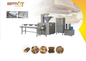 Quality Smart Protein Bar Making Machine , 100kg/Hr Energy Bar Manufacturing Equipment for sale