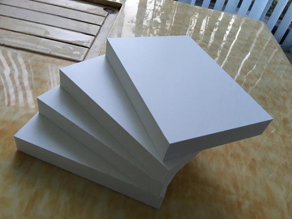 Buy 0.9 Density 1220*2440*20mm 25mm PVC Celuka Foam Board at wholesale prices