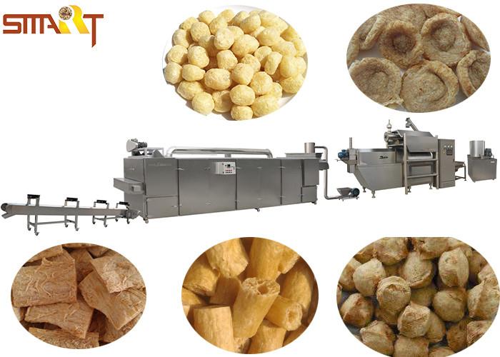 Quality 75KW Soybean Protein Soya Meat Processing Line for sale