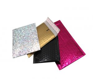 Quality Shockproof Padded Packaging Courier Metallic Bubble Mailer for sale