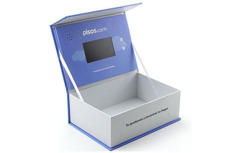 4.5/5/7/10.1 inch HD LCD video gift box custom print lcd video box for corporate marketing