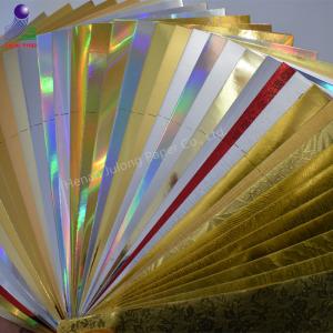 Quality Wholesale Gold Silver Metallic Paper for Offset Printing for sale