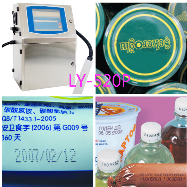 Quality Inkjet Printing Machine for Printing Expiration Date/oil based printer/LY-520 for sale