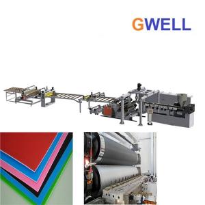 Quality HDPE Thick Board Extrusion Line HDPE Sheet production machine for sale