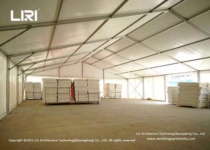Quality High Quality Warehouse Tent Water Proof PVC  Walls Storage Usage for sale
