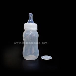140ml plastic baby bottle Transparent  with high quality cheap price