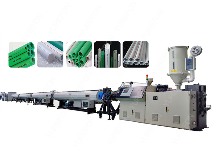 Quality PPR Plastic Pipe Extrusion Line , Automatic Cold / Hot Water Pipes Production Line for sale