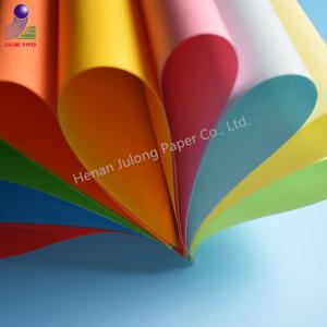Quality A4 offset printing color paper, color copy paper A4 in China for sale