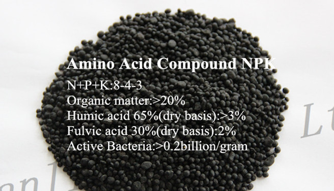 Quality Amino Acid Compound NPK-8-4-3 for sale