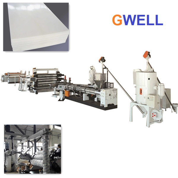 Quality 2100mm GPPS HIPS Sanitary Board Extrusion Line for sale