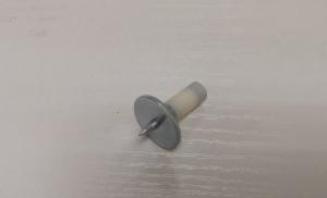 Quality Industrial Ceiling Clip Nail Ceiling Drive Pins With Round Washer For Rapid Construction for sale