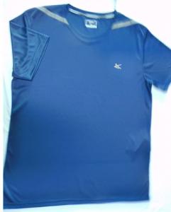 Quality 140gsm Loose Round Neck T Shirt , 100 Percent Polyester T Shirts OEM Accept for sale