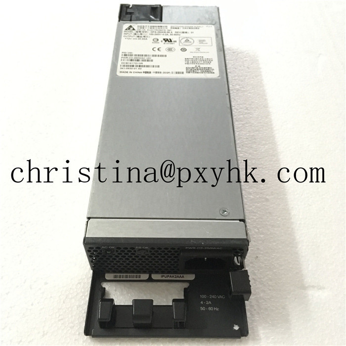 Quality Cisco PWR-C2-250WAC POWER SUPPLY for 3650 and 2960XR Fully Tested Good Work for sale