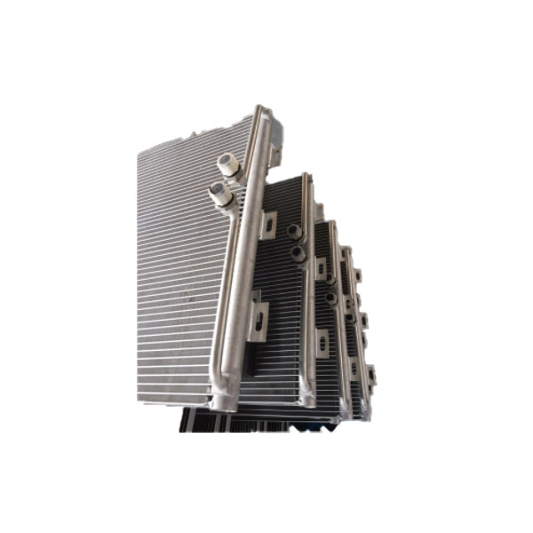 Quality Hydrophilic Water Chiller Microchannel  Heat Exchanger Fin Width 26mm for sale