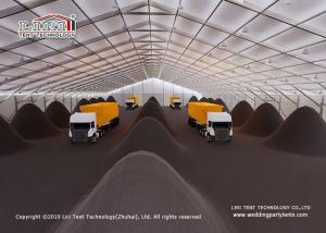Quality High Quality Warehouse Tent Water Proof Fire Retarant PVC Sidewall Coal Storage for sale